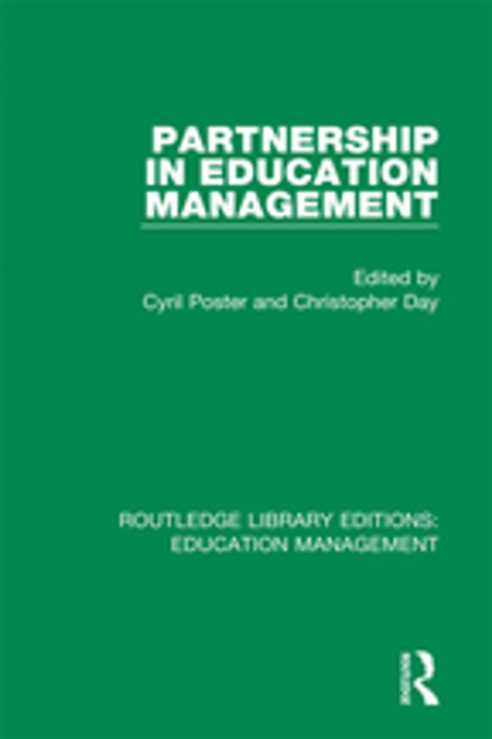 Big bigCover of Partnership in Education Management