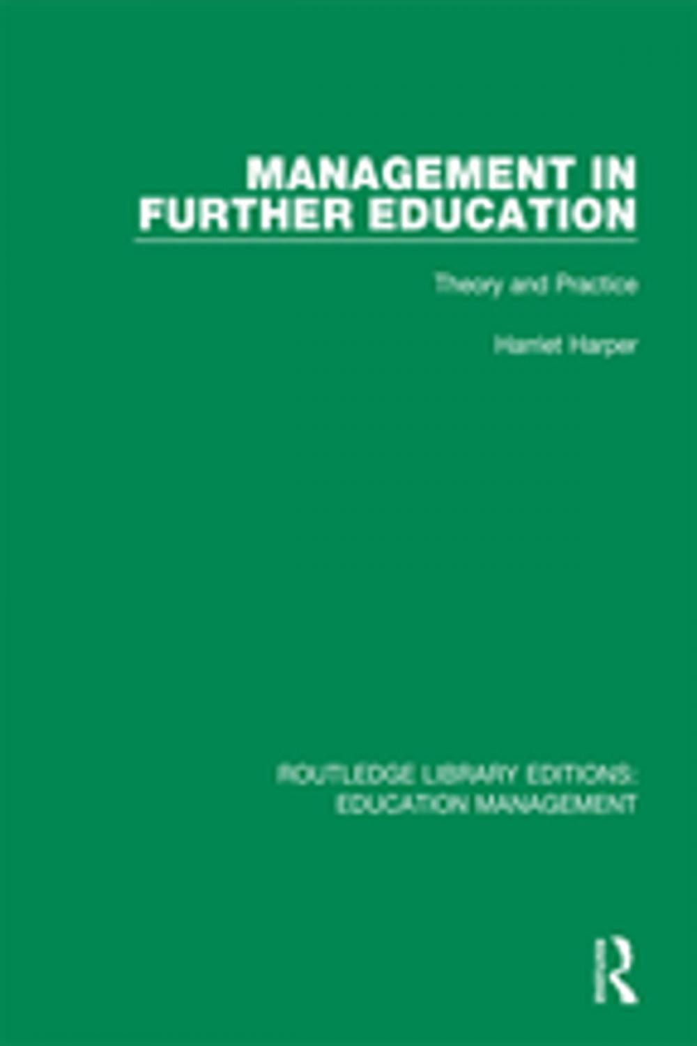 Big bigCover of Management in Further Education
