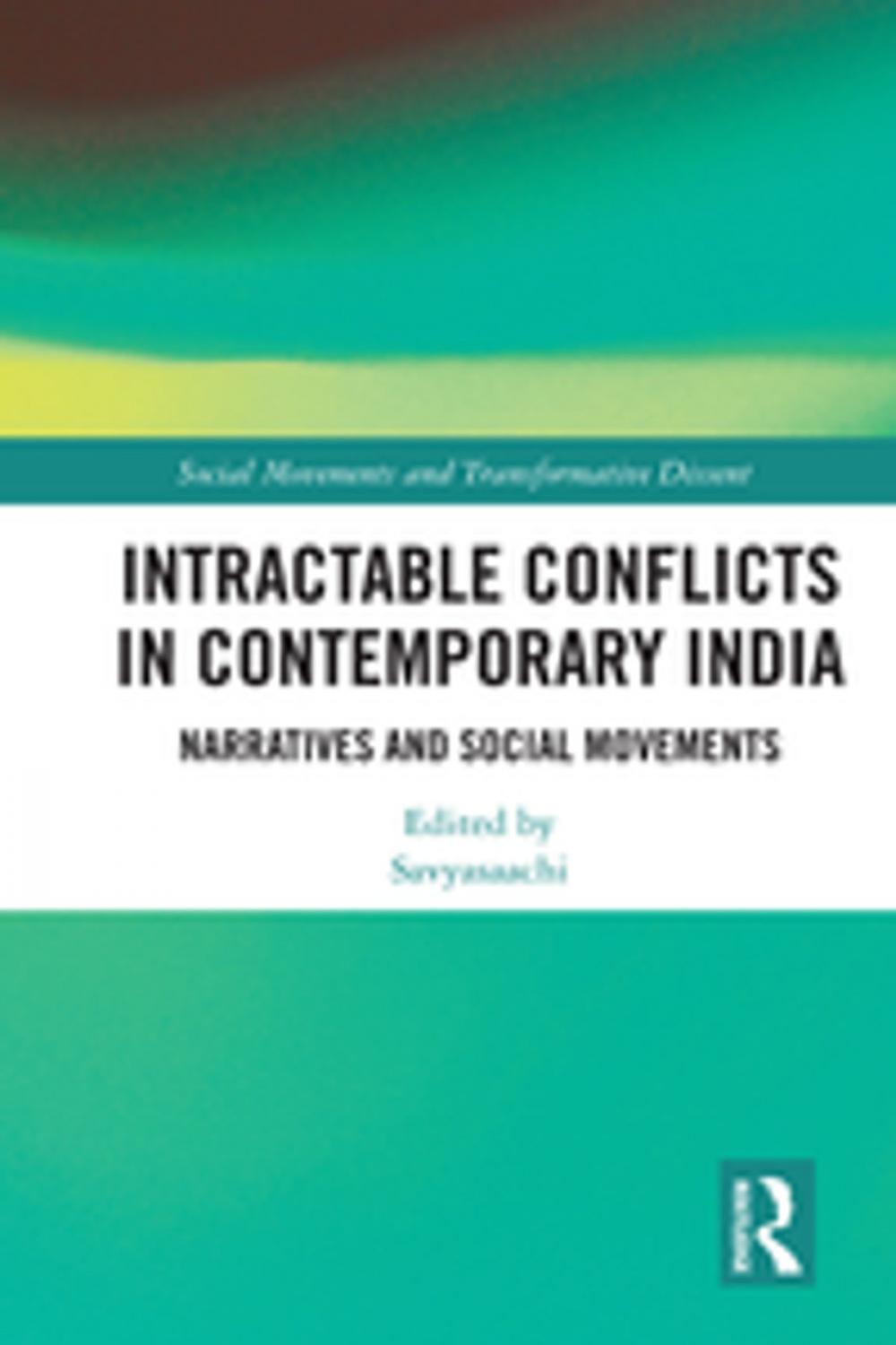 Big bigCover of Intractable Conflicts in Contemporary India