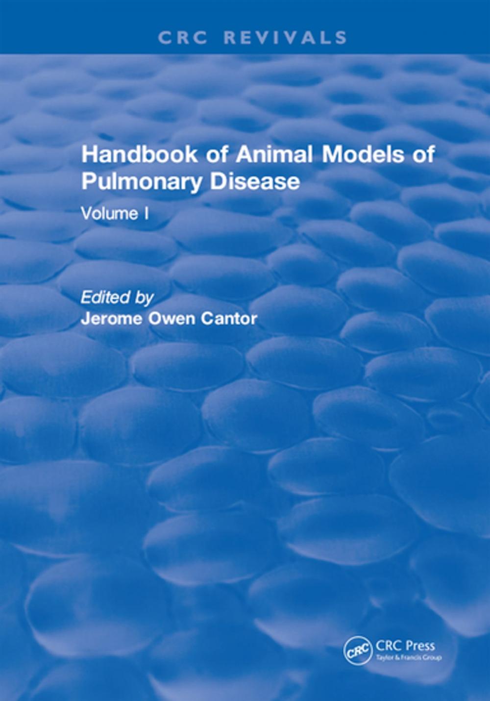 Big bigCover of CRC Handbook of Animal Models of Pulmonary Disease