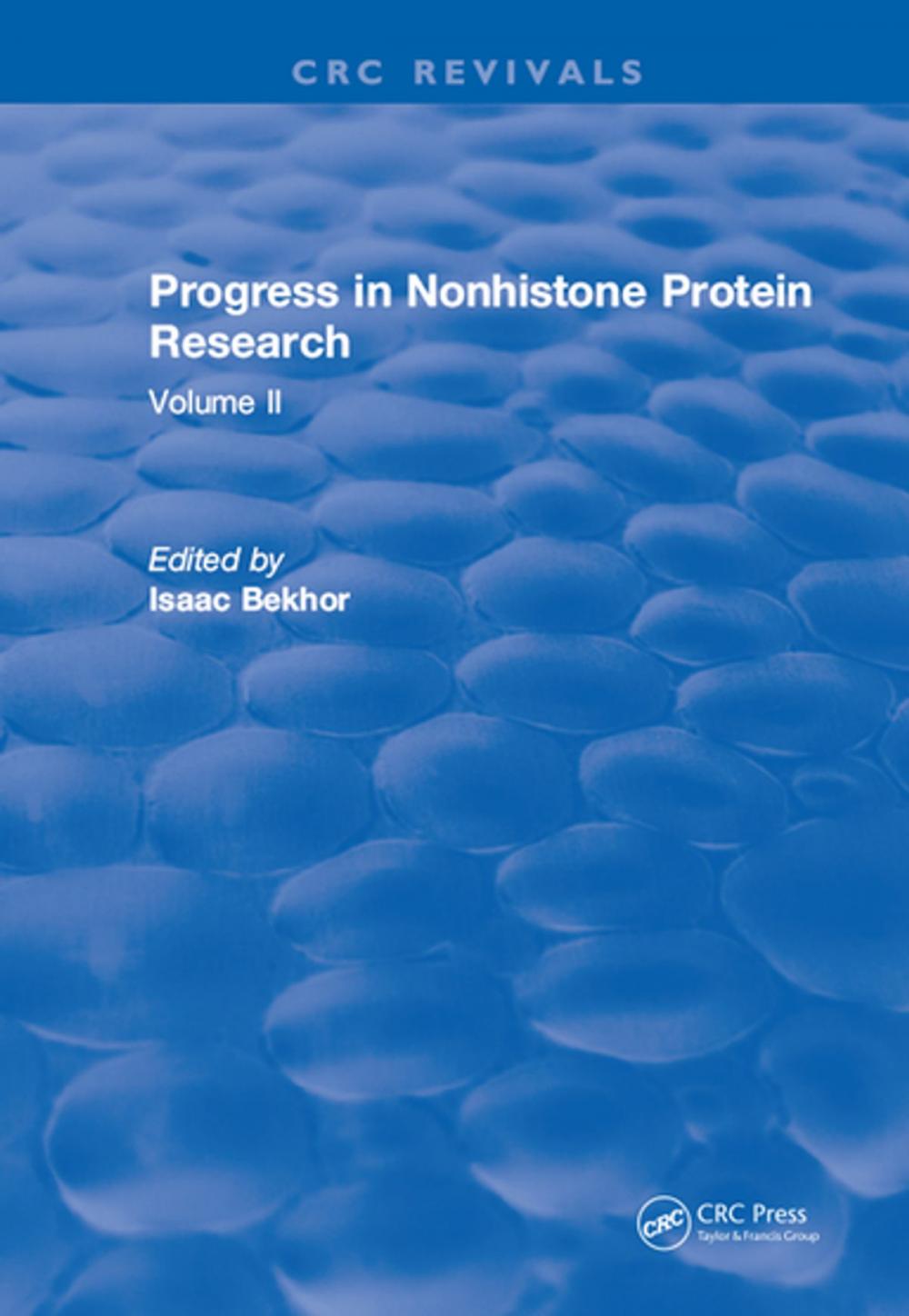 Big bigCover of Progress in Nonhistone Protein Research