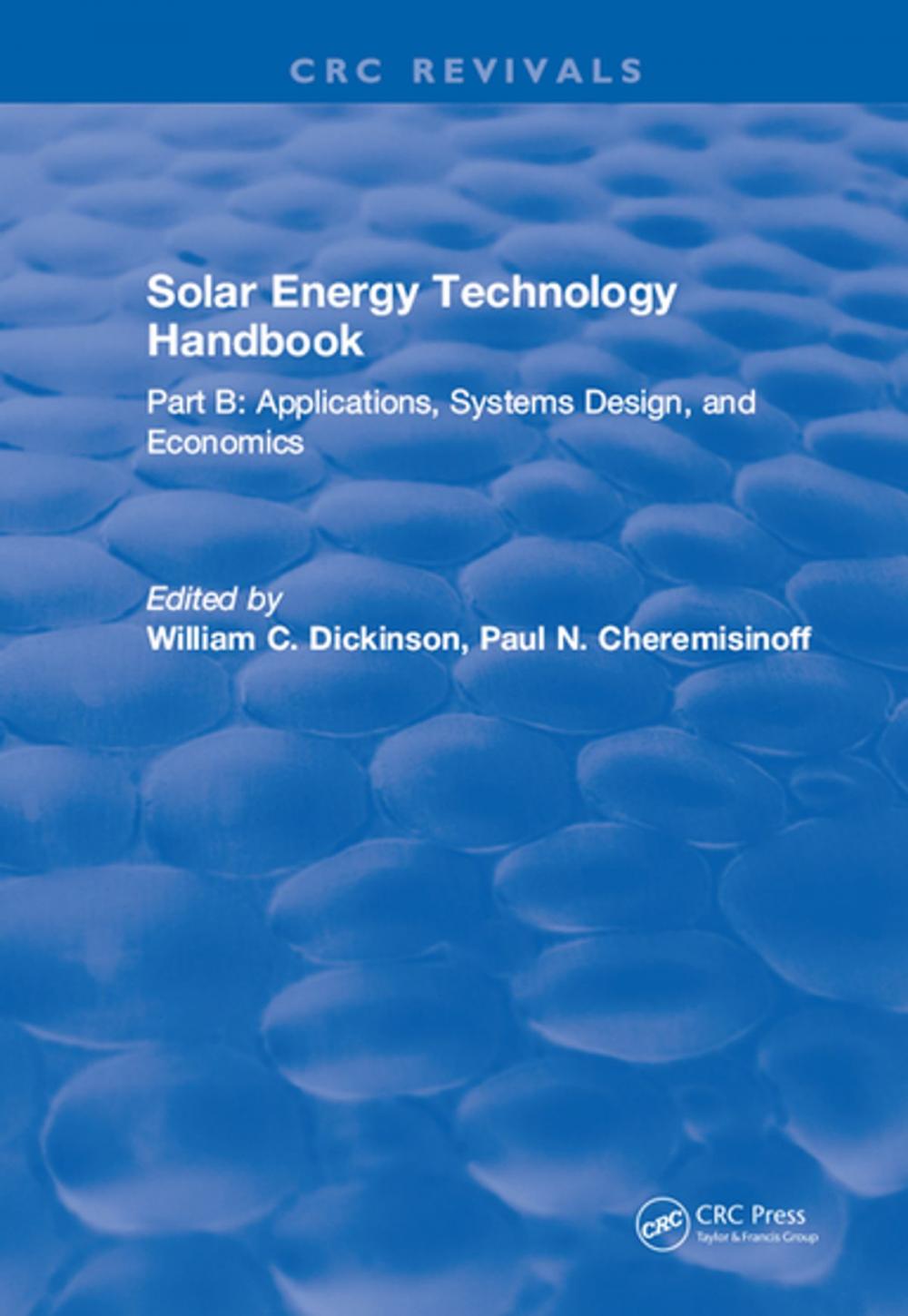 Big bigCover of Solar Energy Technology Handbook