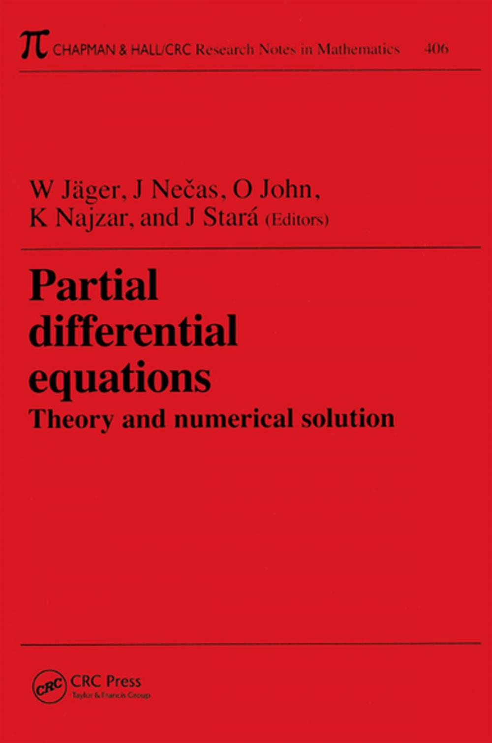 Big bigCover of Partial Differential Equations