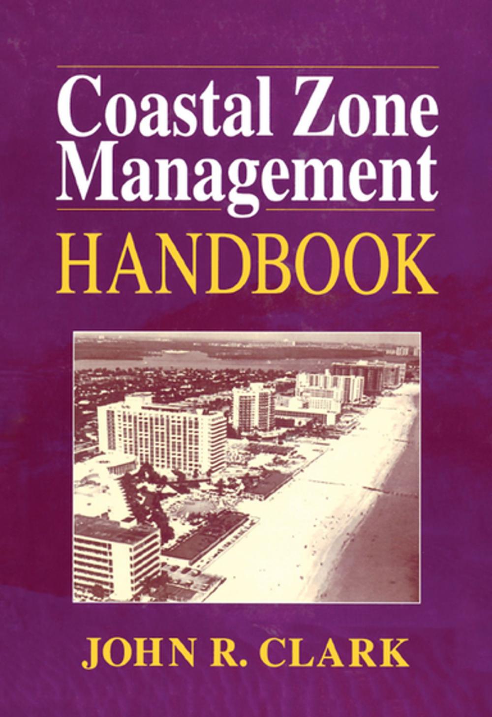 Big bigCover of Coastal Zone Management Handbook