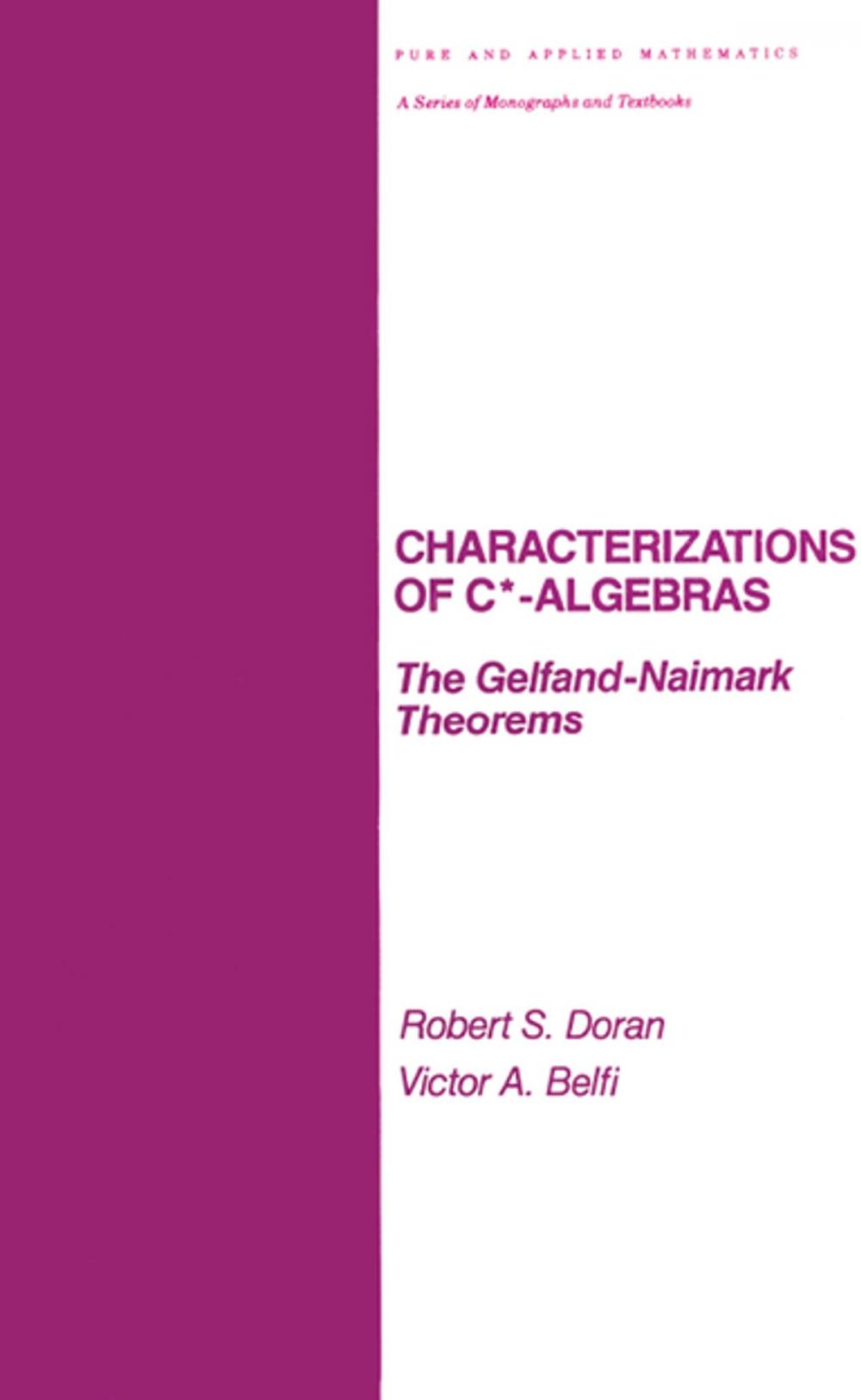 Big bigCover of Characterizations of C* Algebras