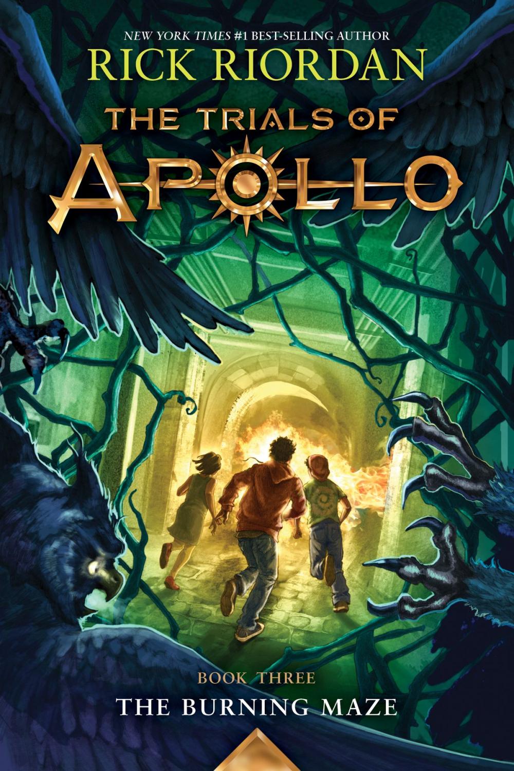 Big bigCover of The Trials of Apollo, Book Three: The Burning Maze