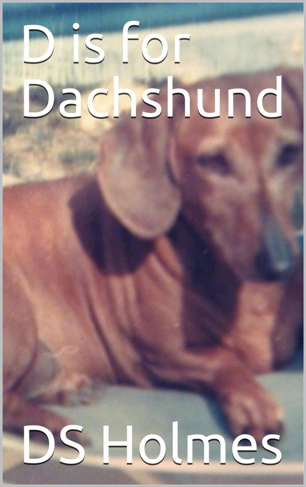 Big bigCover of D is for Dachshund