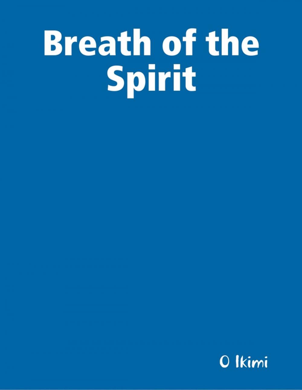 Big bigCover of Breath of the Spirit