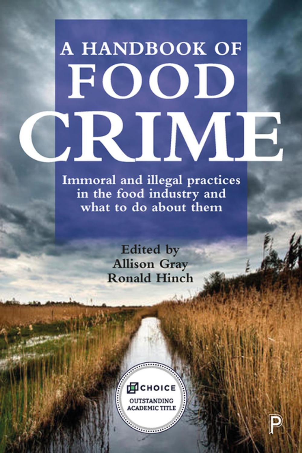 Big bigCover of A Handbook of Food Crime