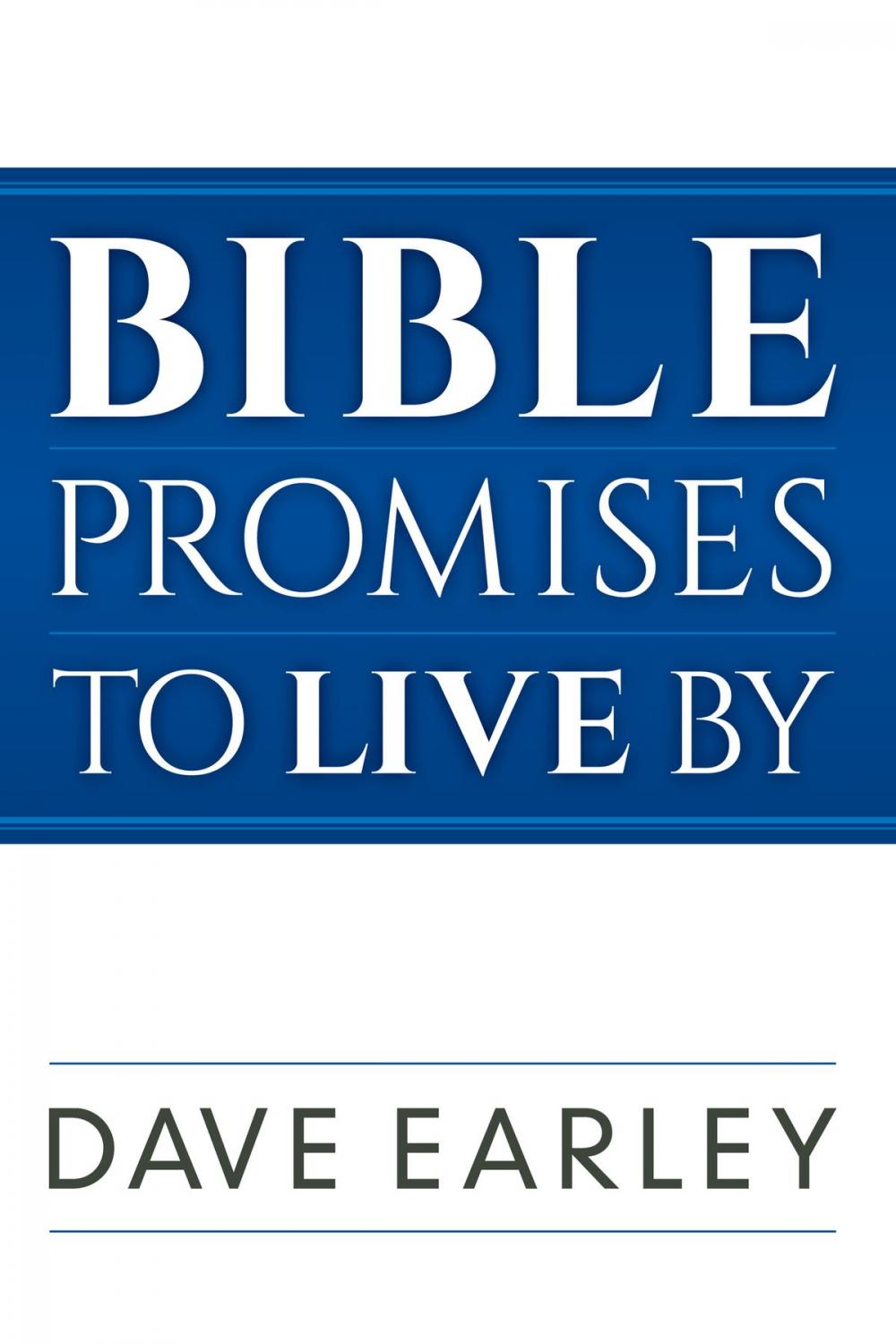 Big bigCover of Bible Promises to Live By