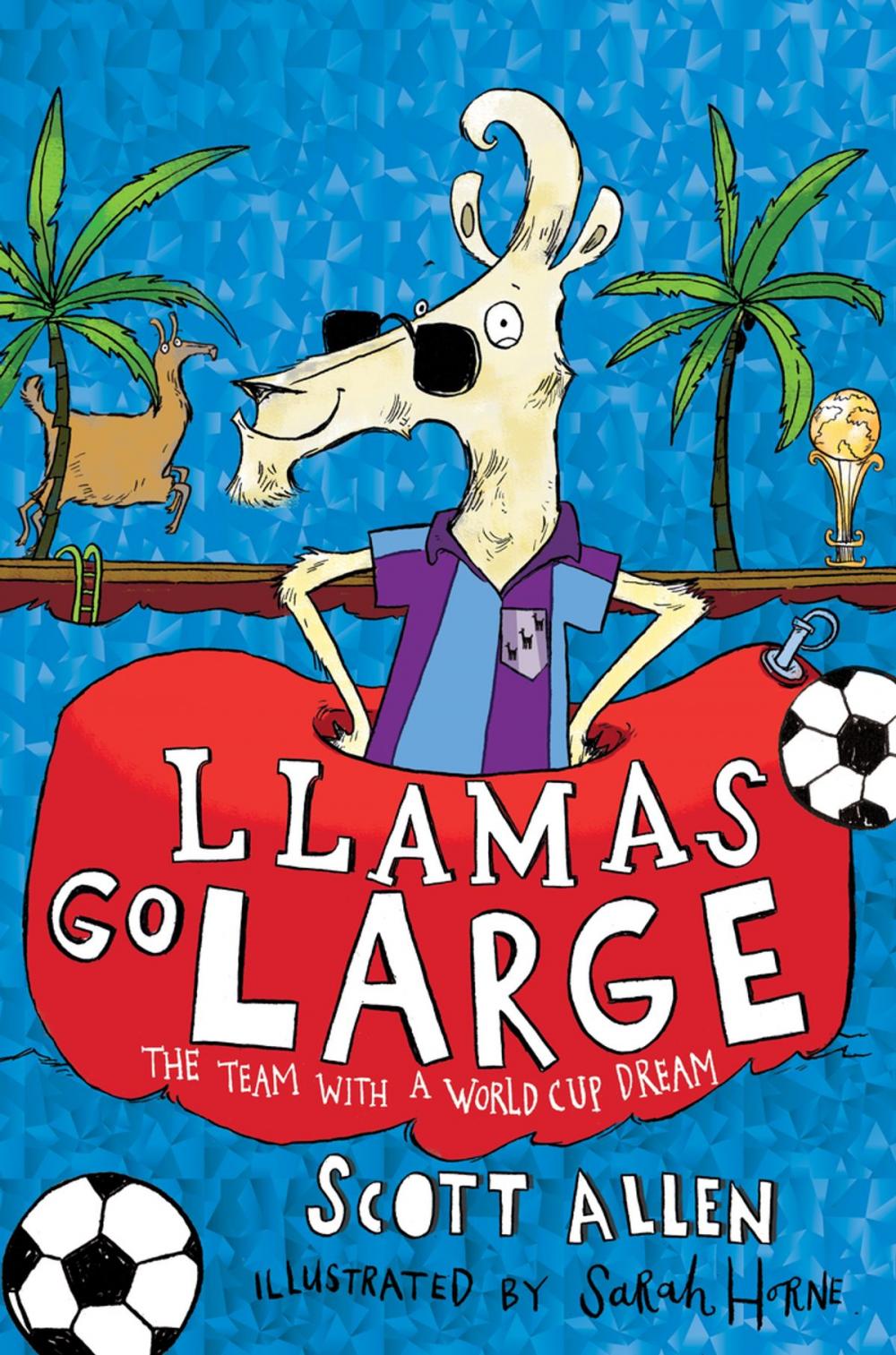 Big bigCover of Llamas Go Large