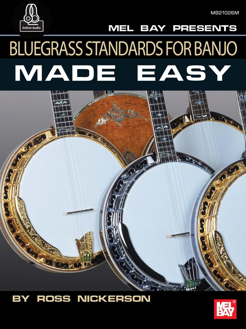 Big bigCover of Bluegrass Standards for Banjo Made Easy