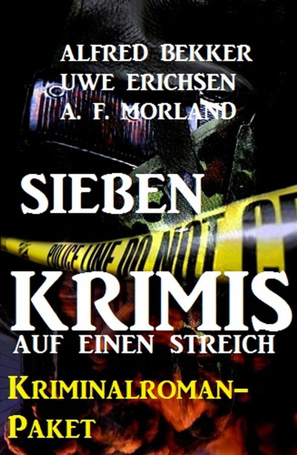 Big bigCover of Sieben Krimis auf einen Streich: Kriminalroman-Paket