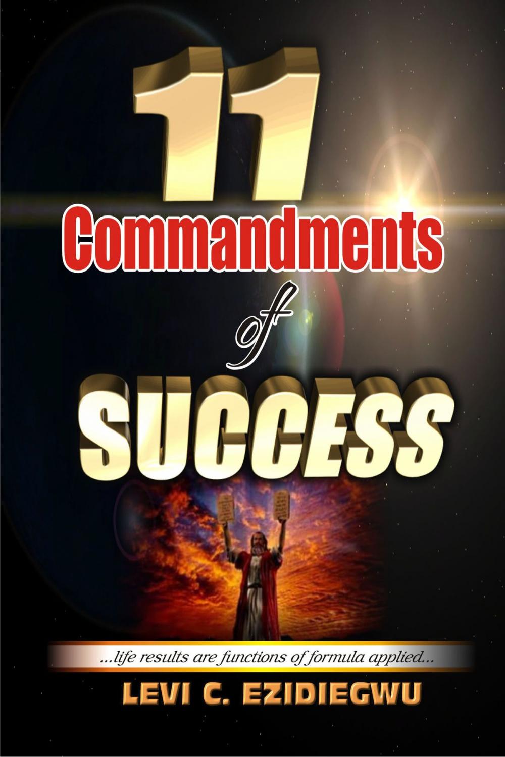 Big bigCover of 11 Commandments of Success