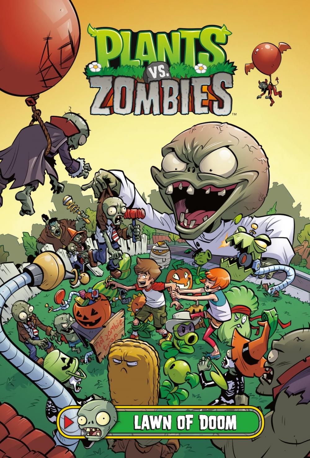 Big bigCover of Plants vs. Zombies Volume 8: Lawn of Doom