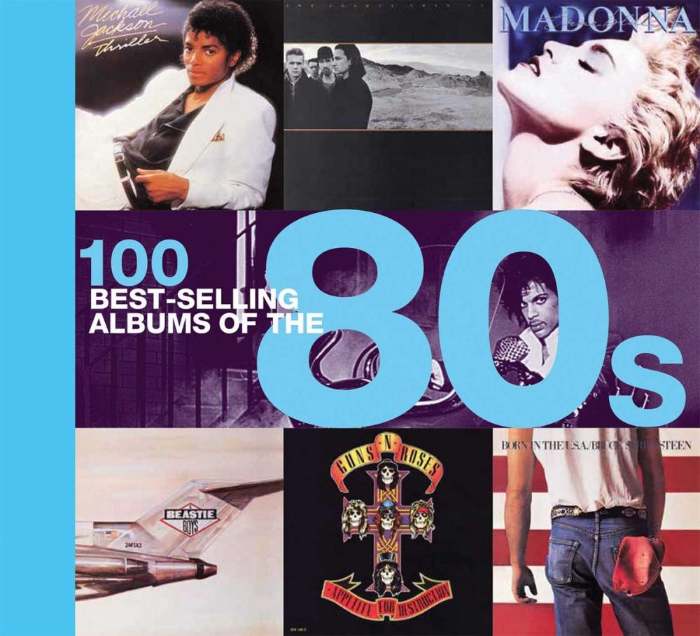 Big bigCover of 100 Best-selling Albums of the 80s