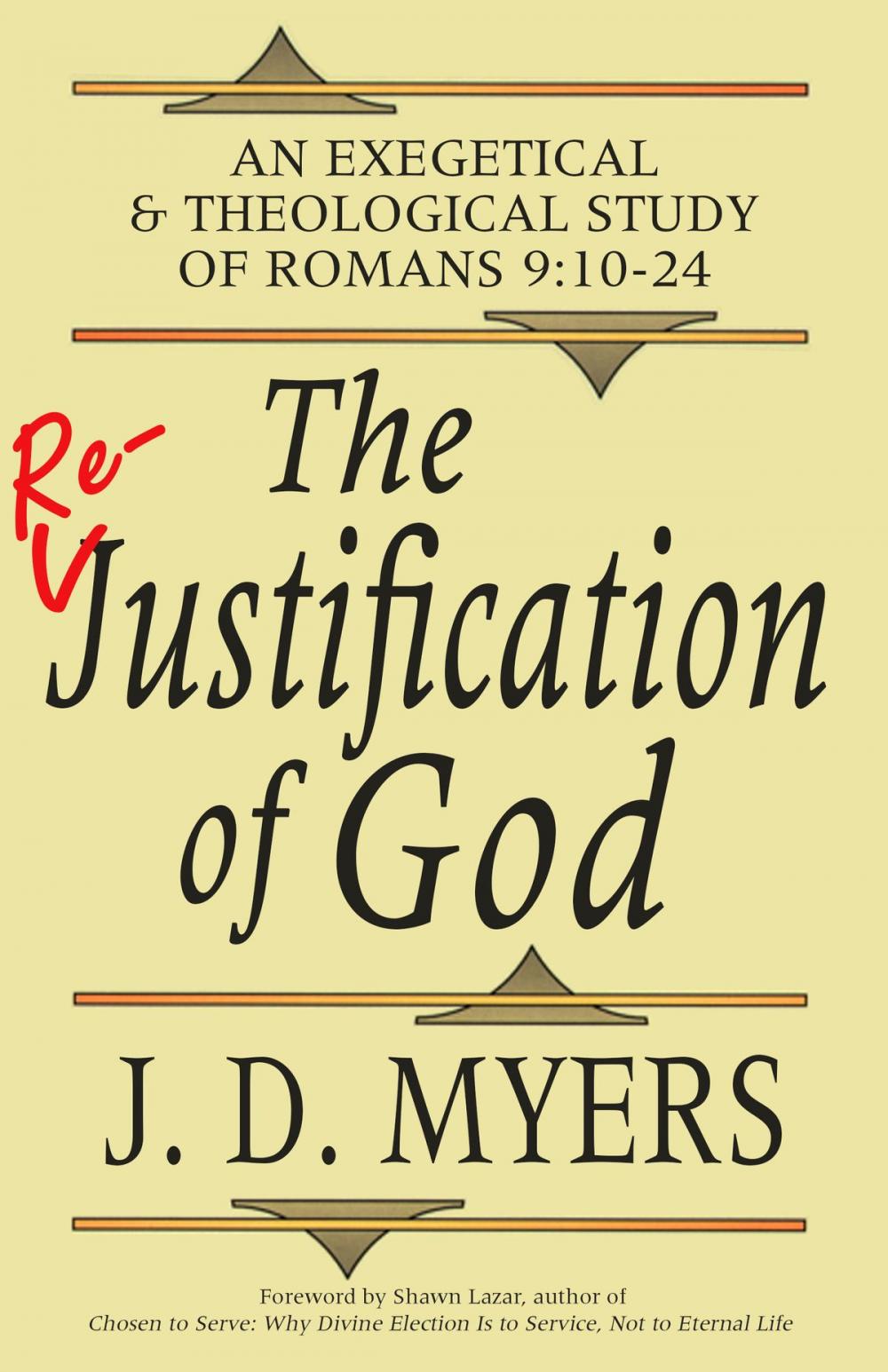 Big bigCover of The Re-Justification of God