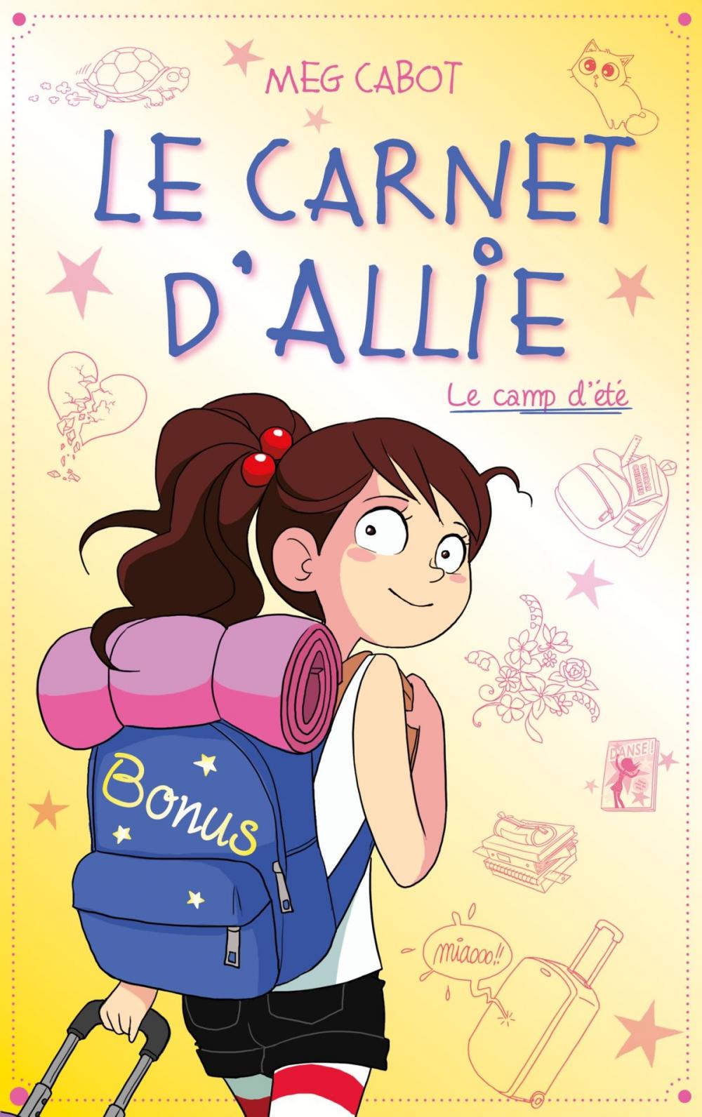 Big bigCover of Le carnet d'Allie - Le camp d'été avec bonus - Edition illustrée