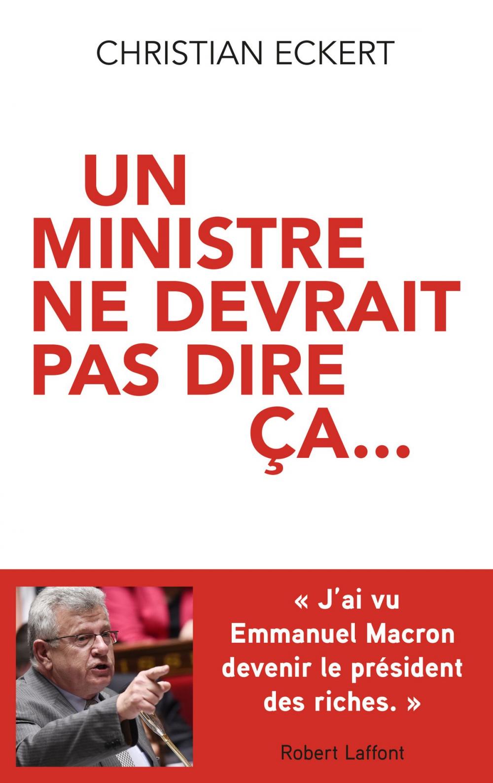 Big bigCover of Un ministre ne devrait pas dire ça