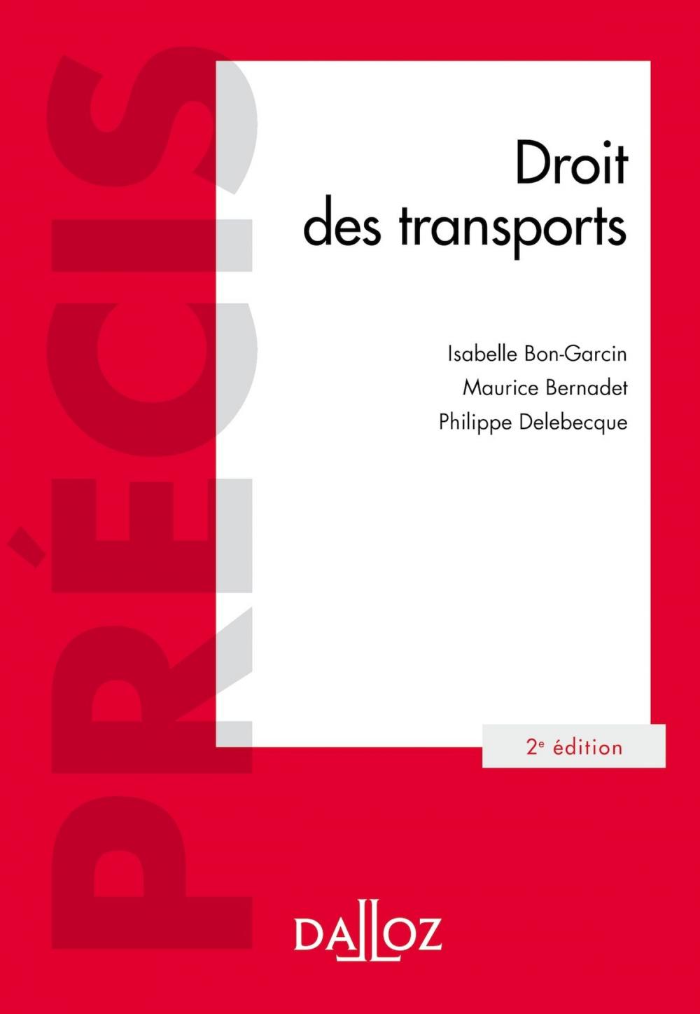 Big bigCover of Droit des transports