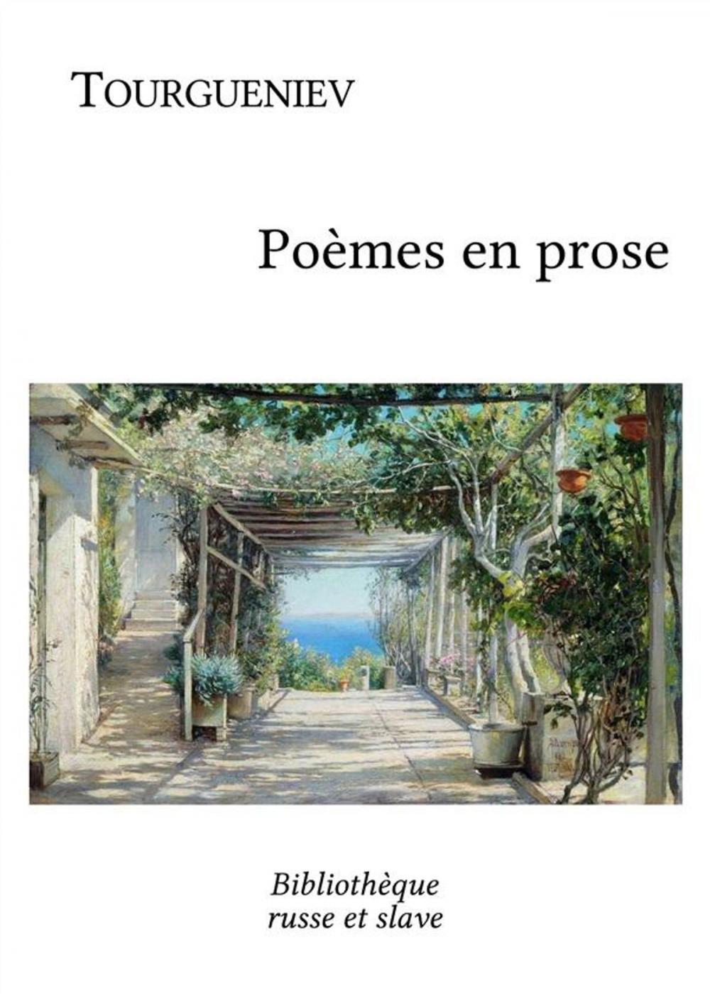 Big bigCover of Poèmes en prose