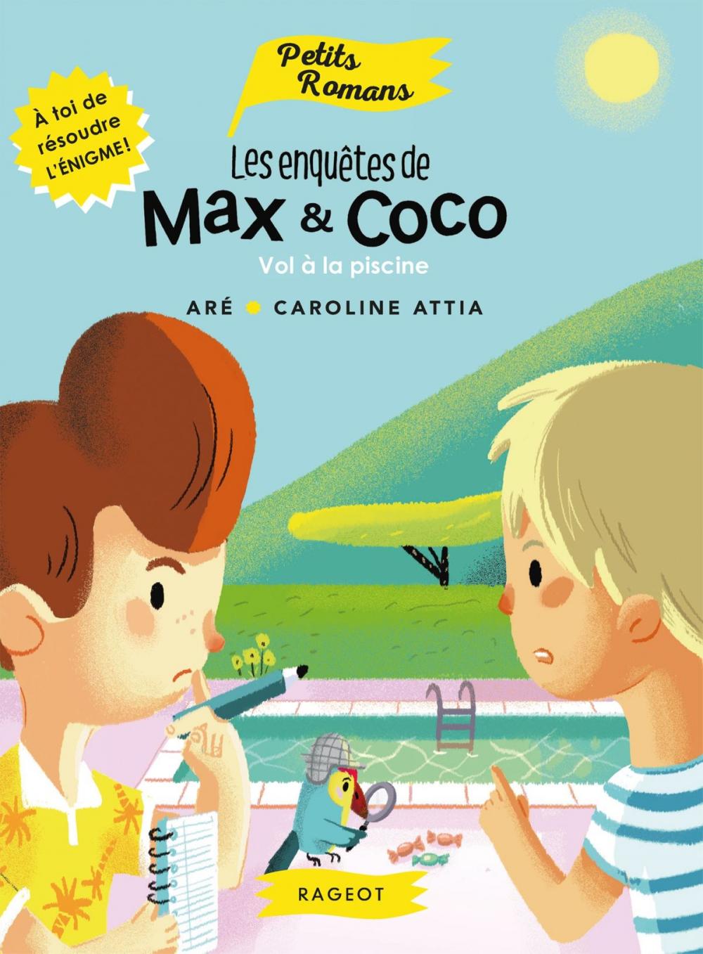 Big bigCover of Les enquêtes de Max et Coco - Vol à la piscine