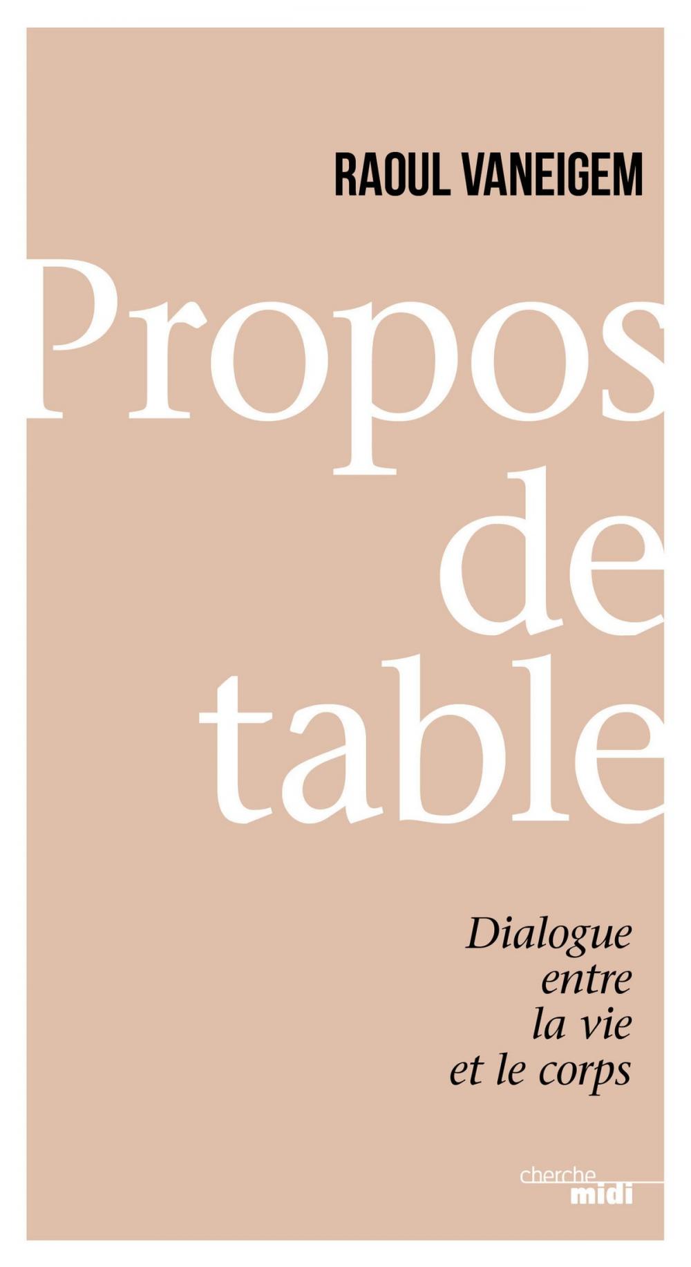 Big bigCover of Propos de table