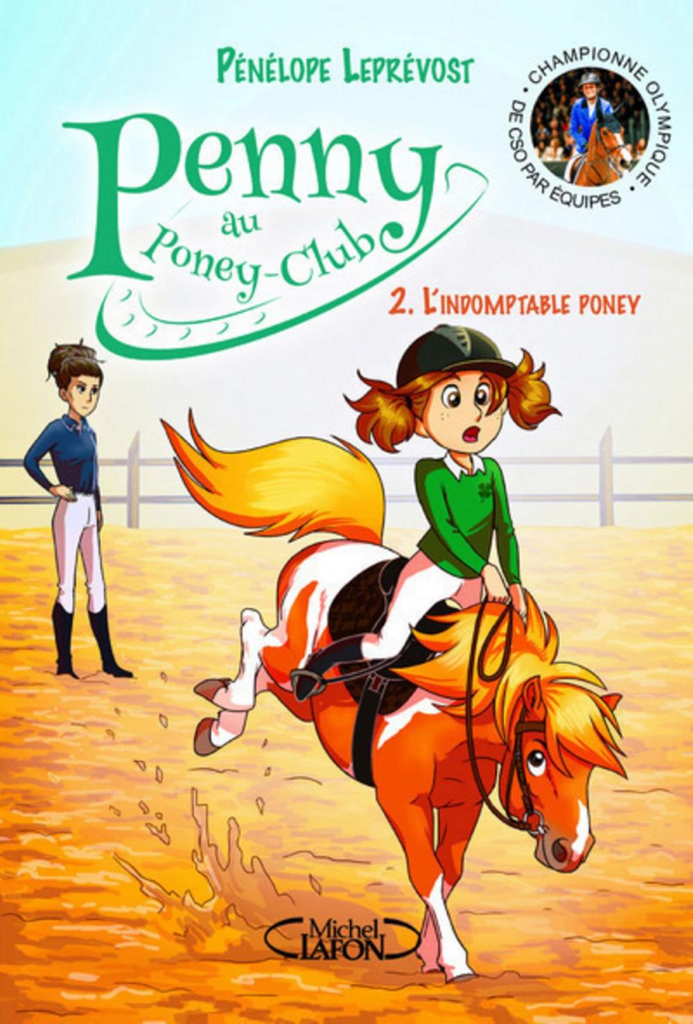 Big bigCover of Penny au poney-club - tome 2 L'indomptable poney