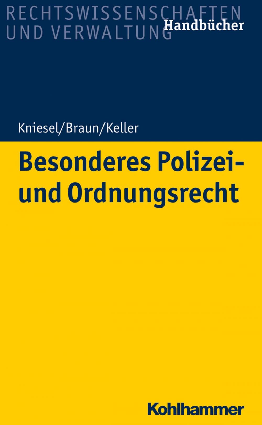 Big bigCover of Besonderes Polizei- und Ordnungsrecht