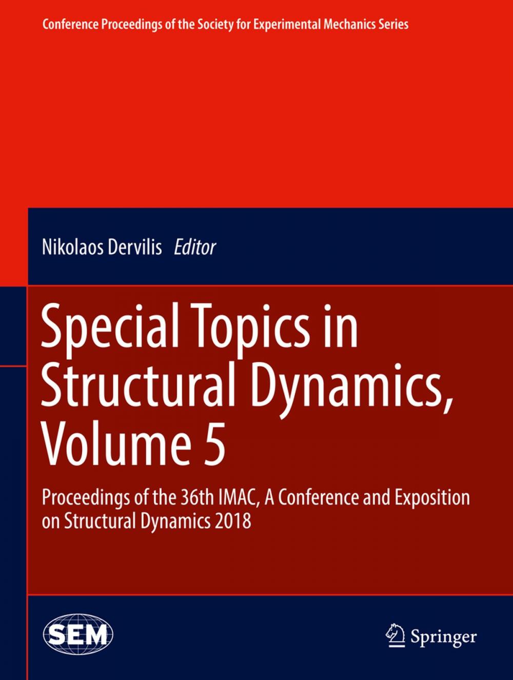 Big bigCover of Special Topics in Structural Dynamics, Volume 5