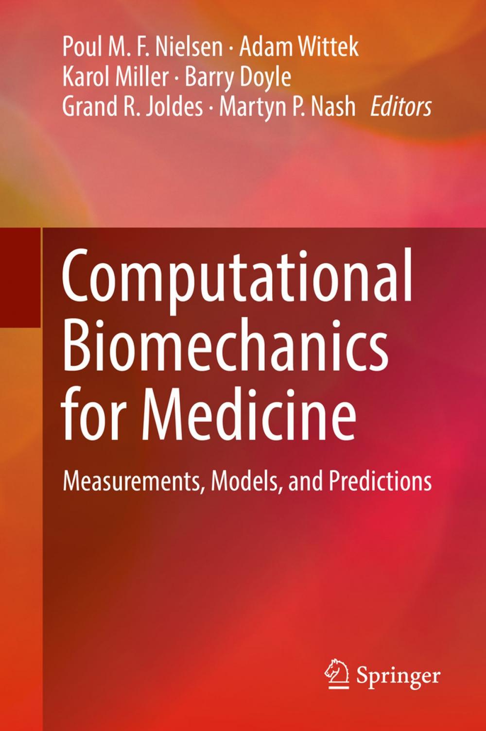 Big bigCover of Computational Biomechanics for Medicine