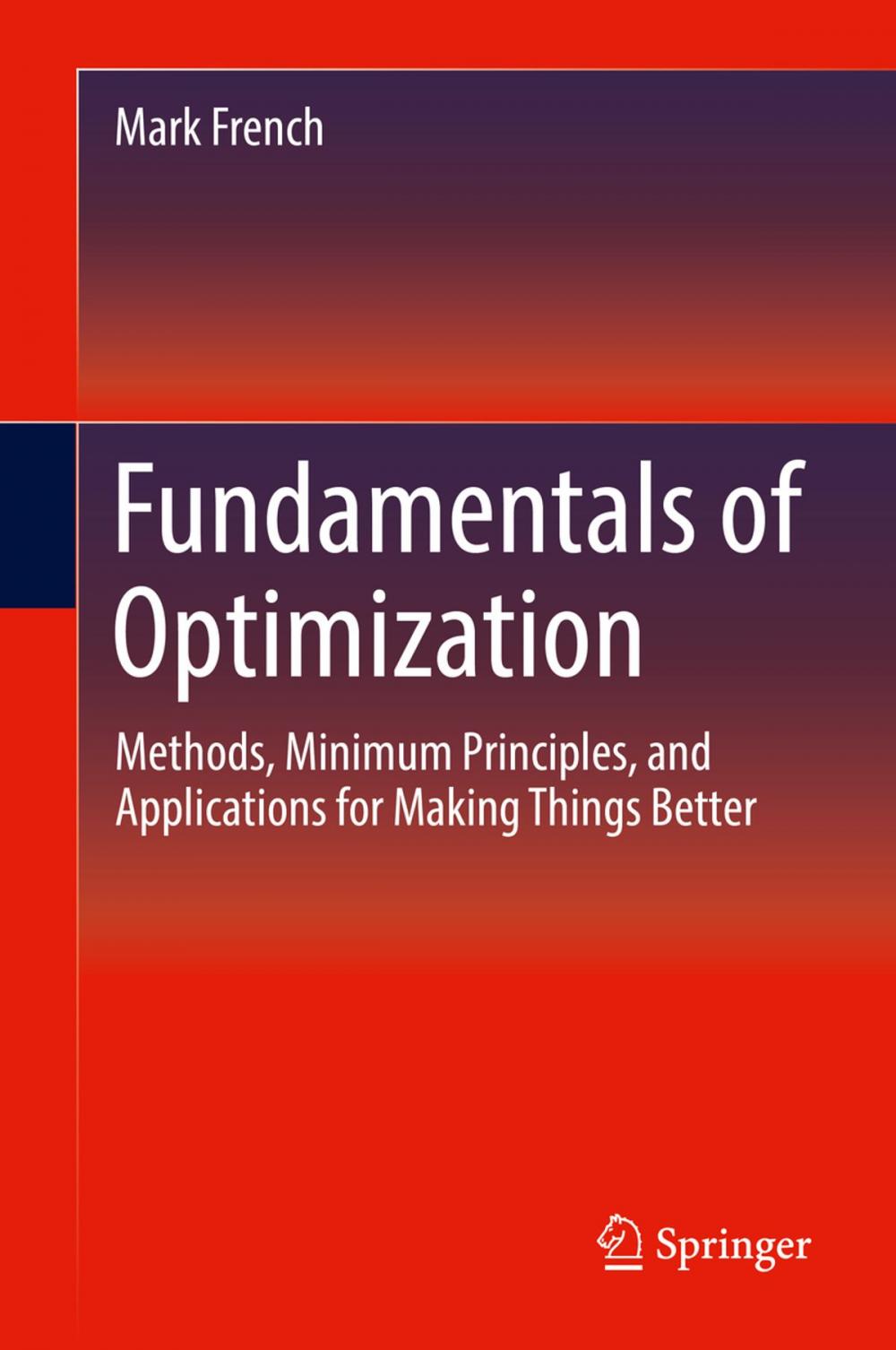 Big bigCover of Fundamentals of Optimization