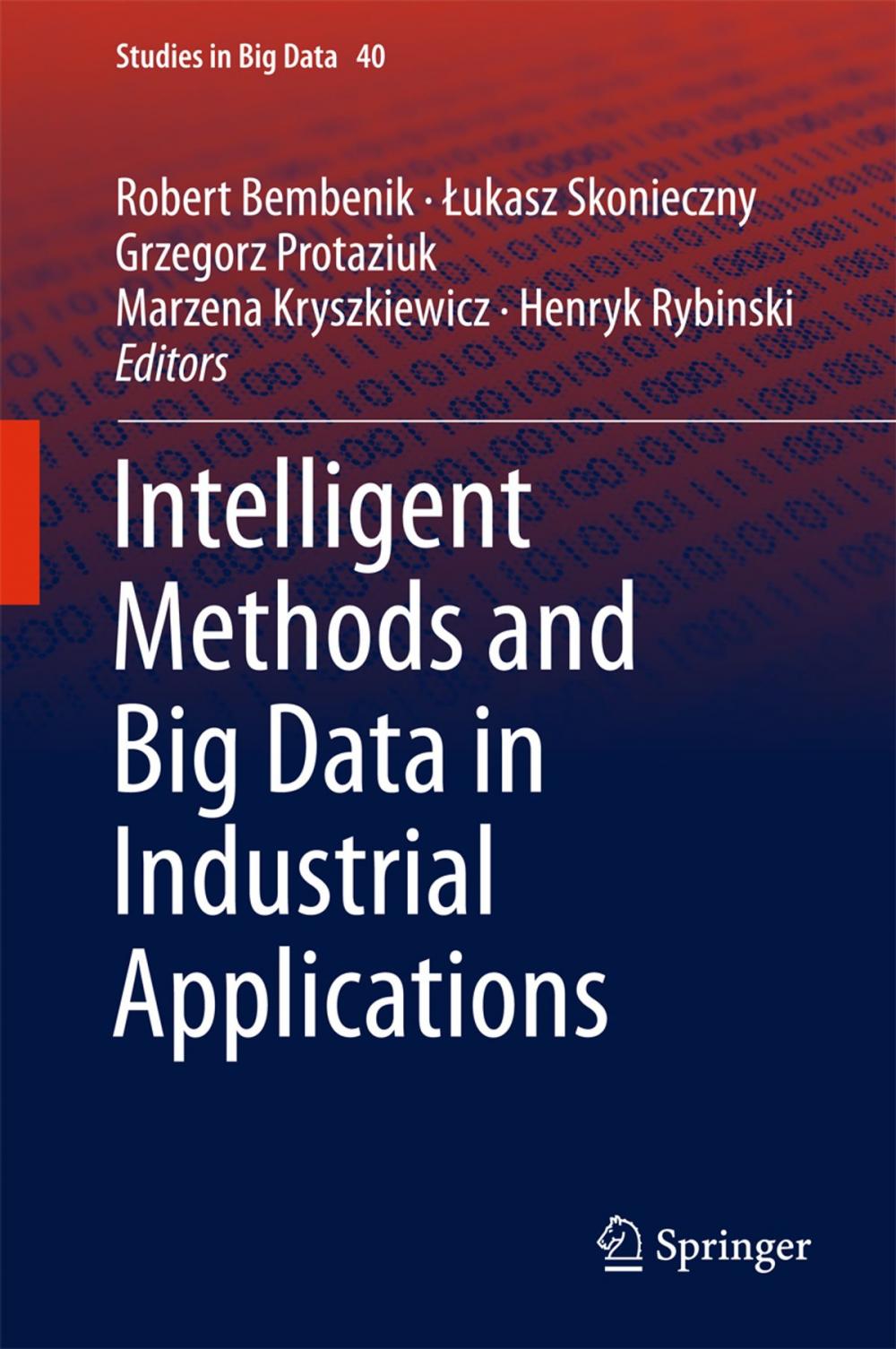 Big bigCover of Intelligent Methods and Big Data in Industrial Applications