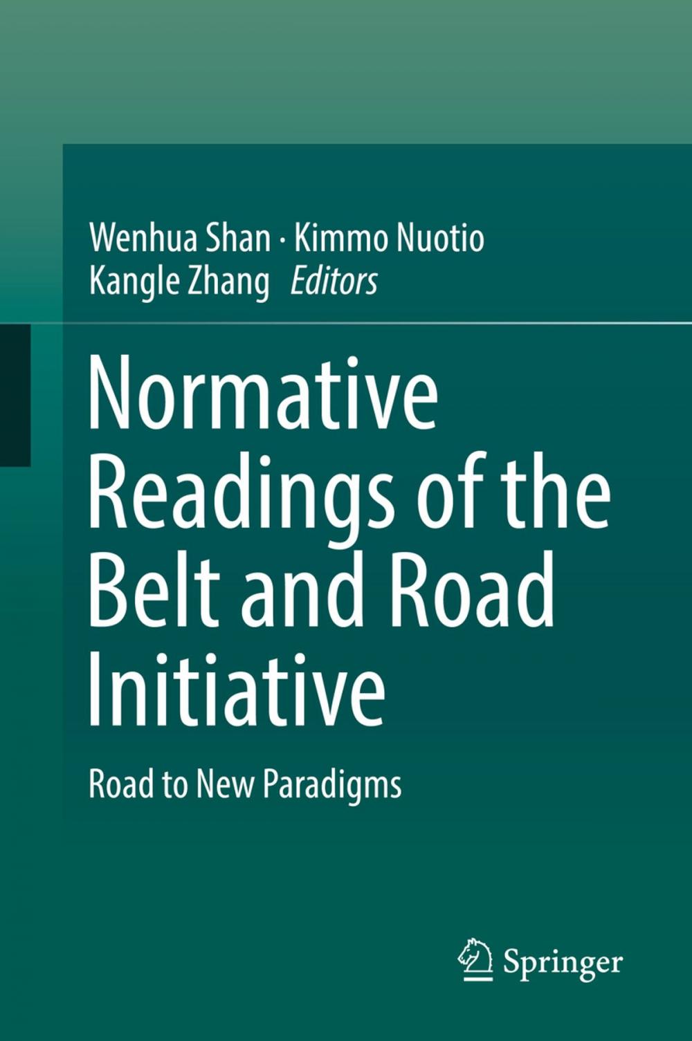 Big bigCover of Normative Readings of the Belt and Road Initiative