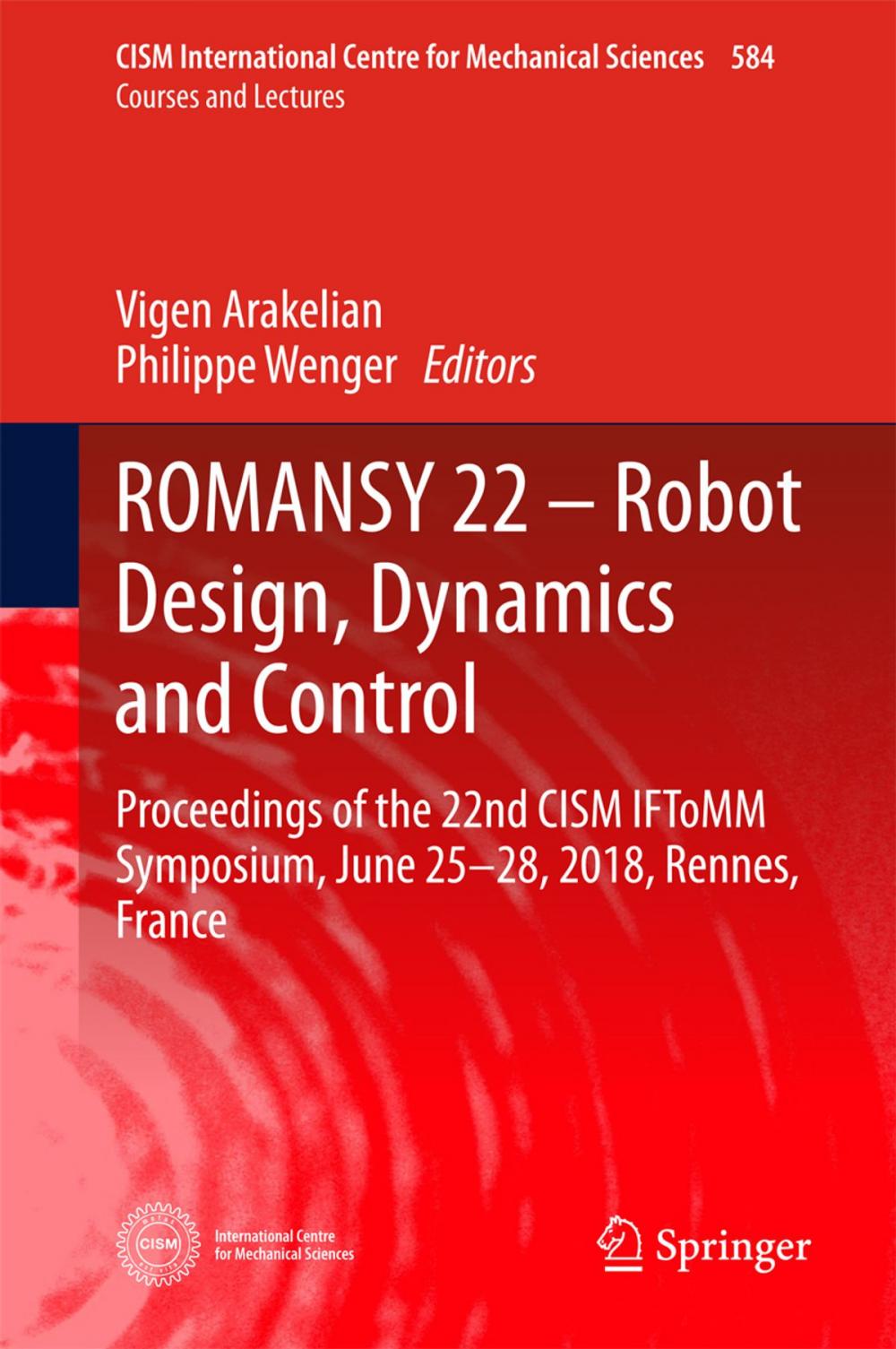 Big bigCover of ROMANSY 22 – Robot Design, Dynamics and Control