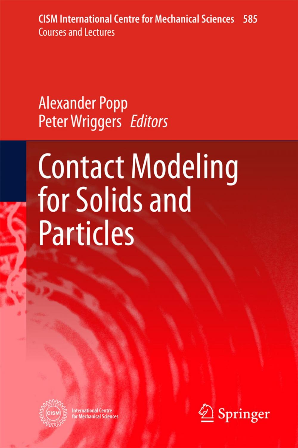 Big bigCover of Contact Modeling for Solids and Particles