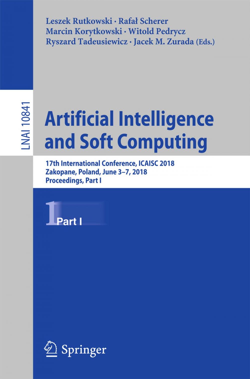 Big bigCover of Artificial Intelligence and Soft Computing