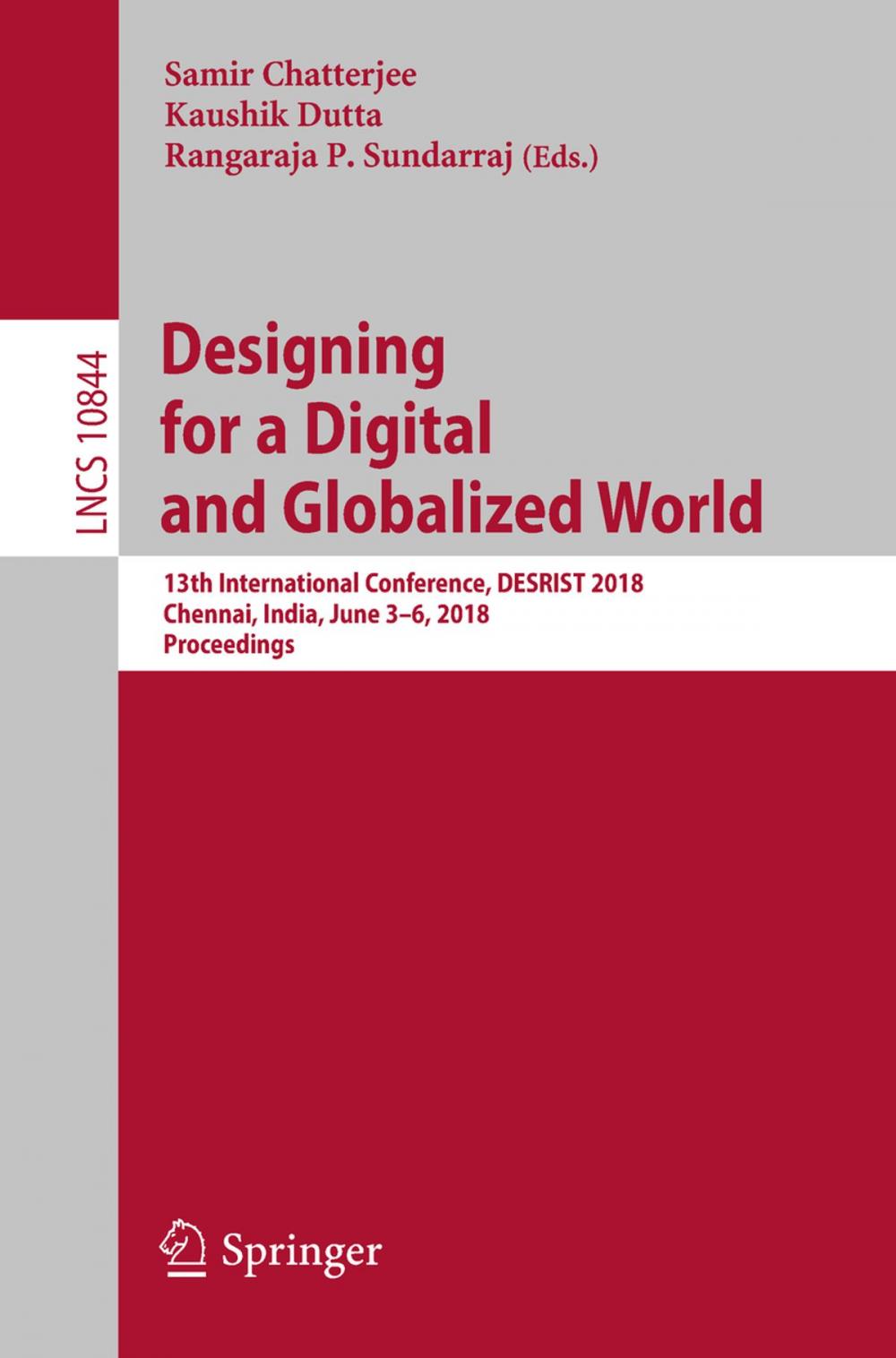 Big bigCover of Designing for a Digital and Globalized World