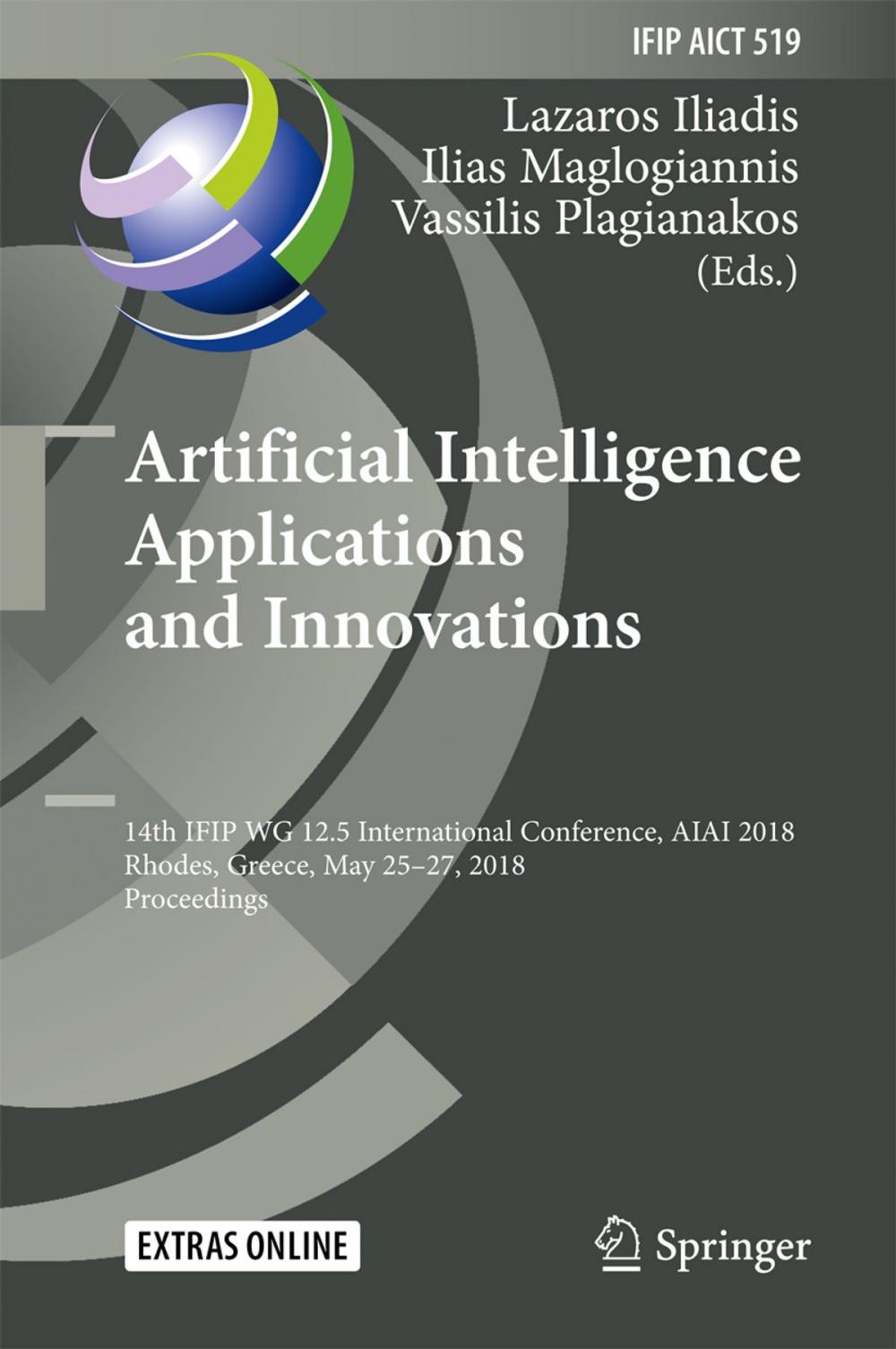 Big bigCover of Artificial Intelligence Applications and Innovations