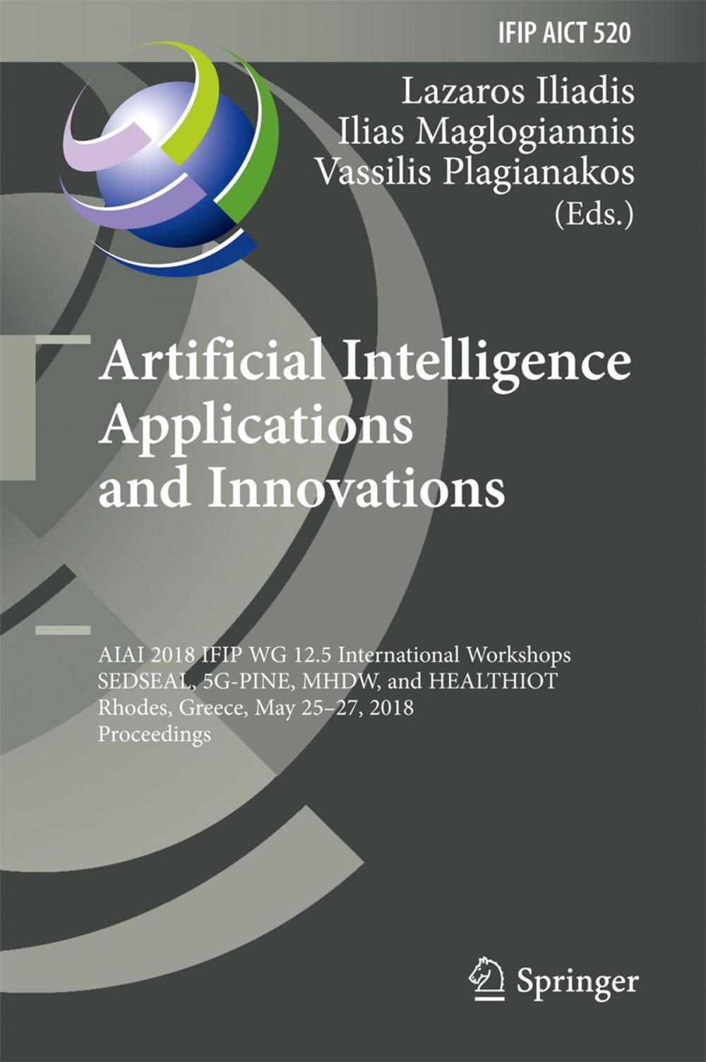 Big bigCover of Artificial Intelligence Applications and Innovations