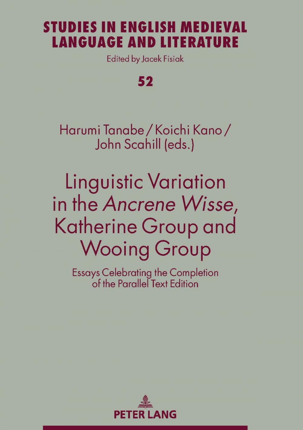 Big bigCover of Linguistic Variation in the Ancrene Wisse, Katherine Group and Wooing Group