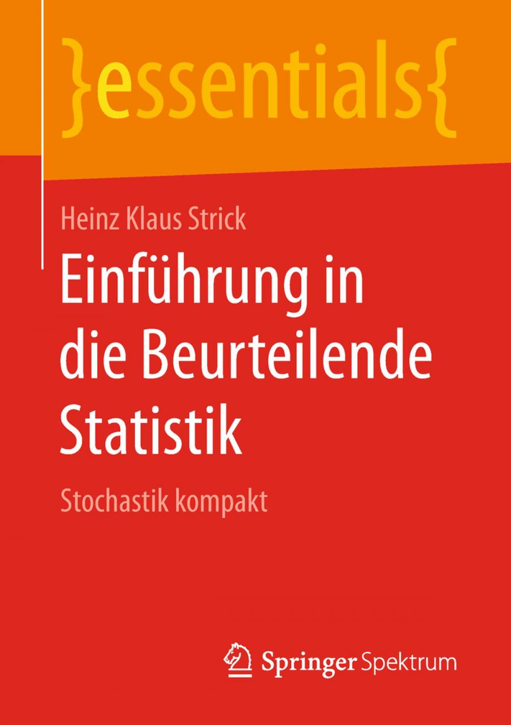 Big bigCover of Einführung in die Beurteilende Statistik