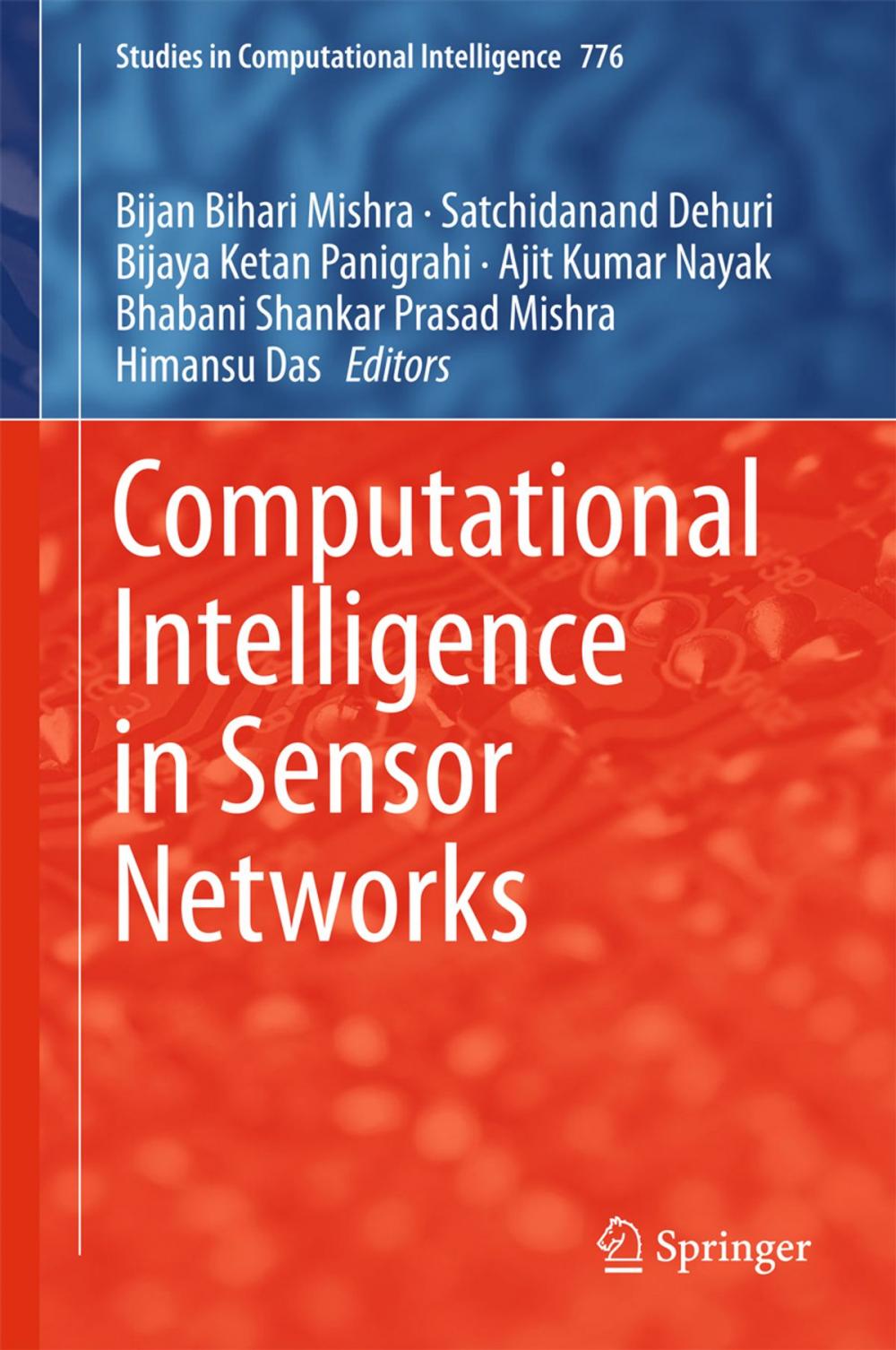 Big bigCover of Computational Intelligence in Sensor Networks