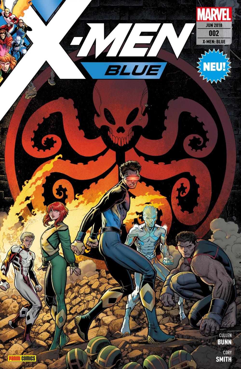 Big bigCover of X-Men: Blue 2 - Widerstand