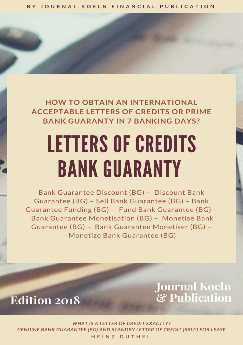 Big bigCover of HOW TO OBTAIN AN INTERNATIONAL ACCEPTABLE LETTERS OF CREDITS OR PRIME BANK GUARANTY IN 7 BANKING DAYS?