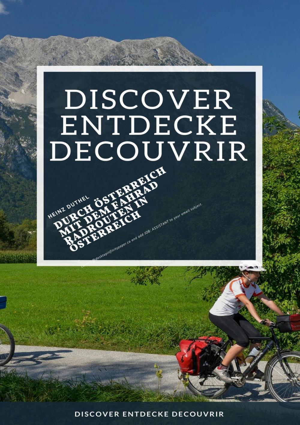 Big bigCover of Discover Entdecke Decouvrir Durch Österreich mit dem Fahrad