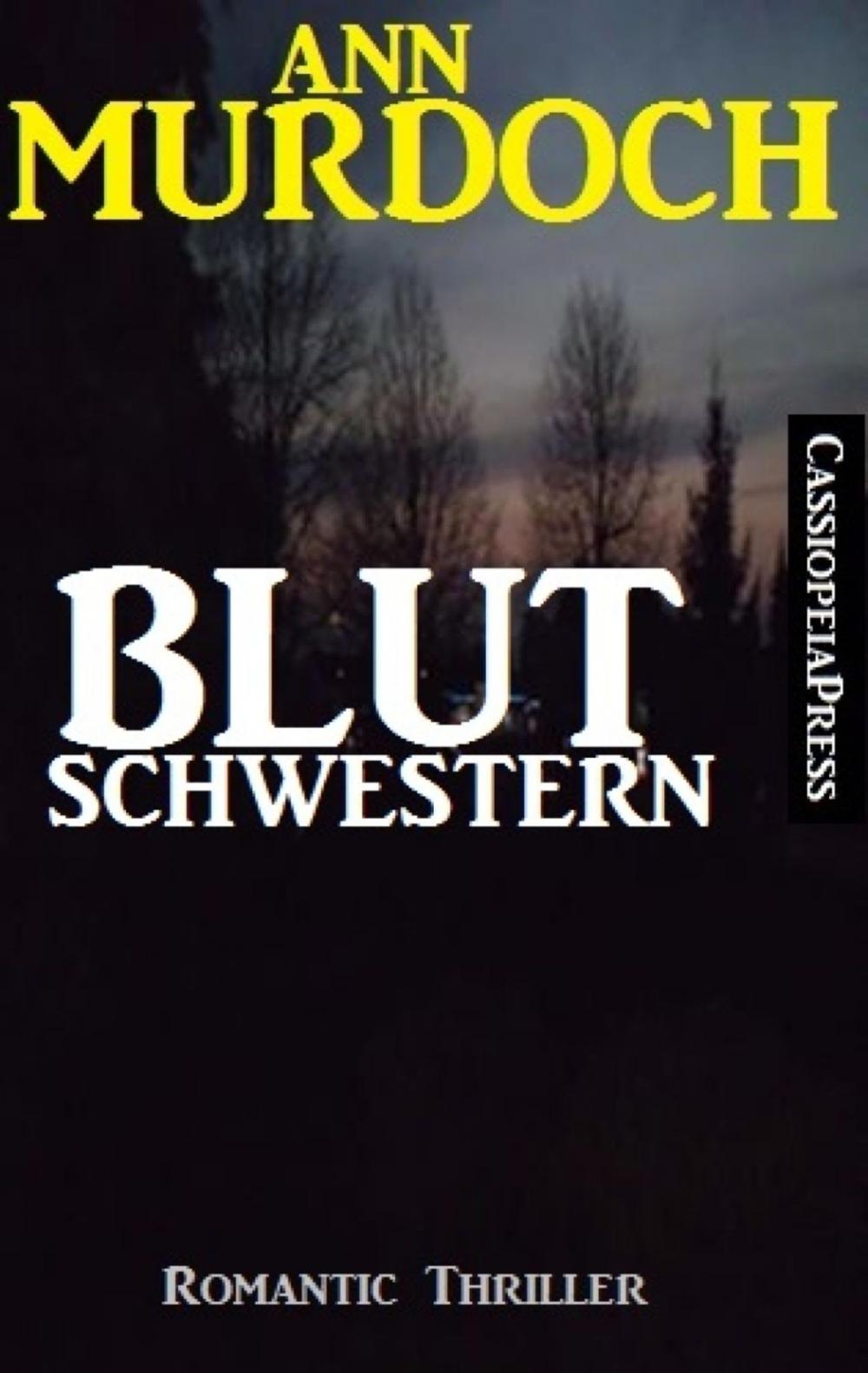 Big bigCover of Ann Murdoch Romantic Thriller: Blutschwestern