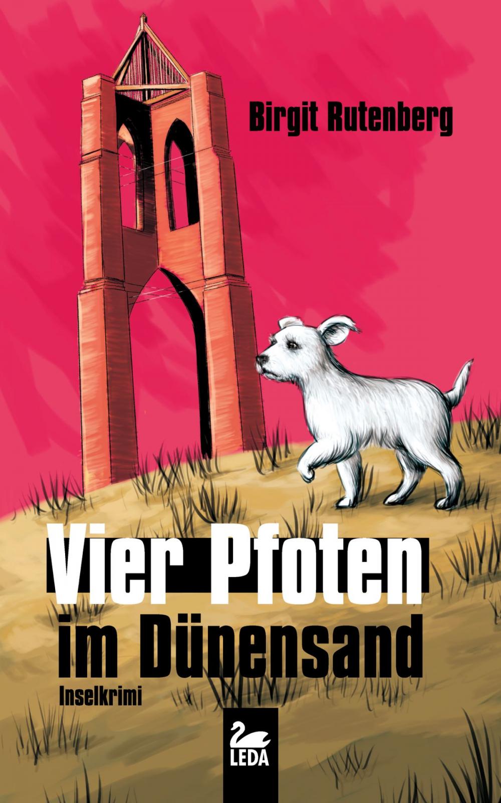 Big bigCover of Vier Pfoten im Dünensand: Inselkrimi