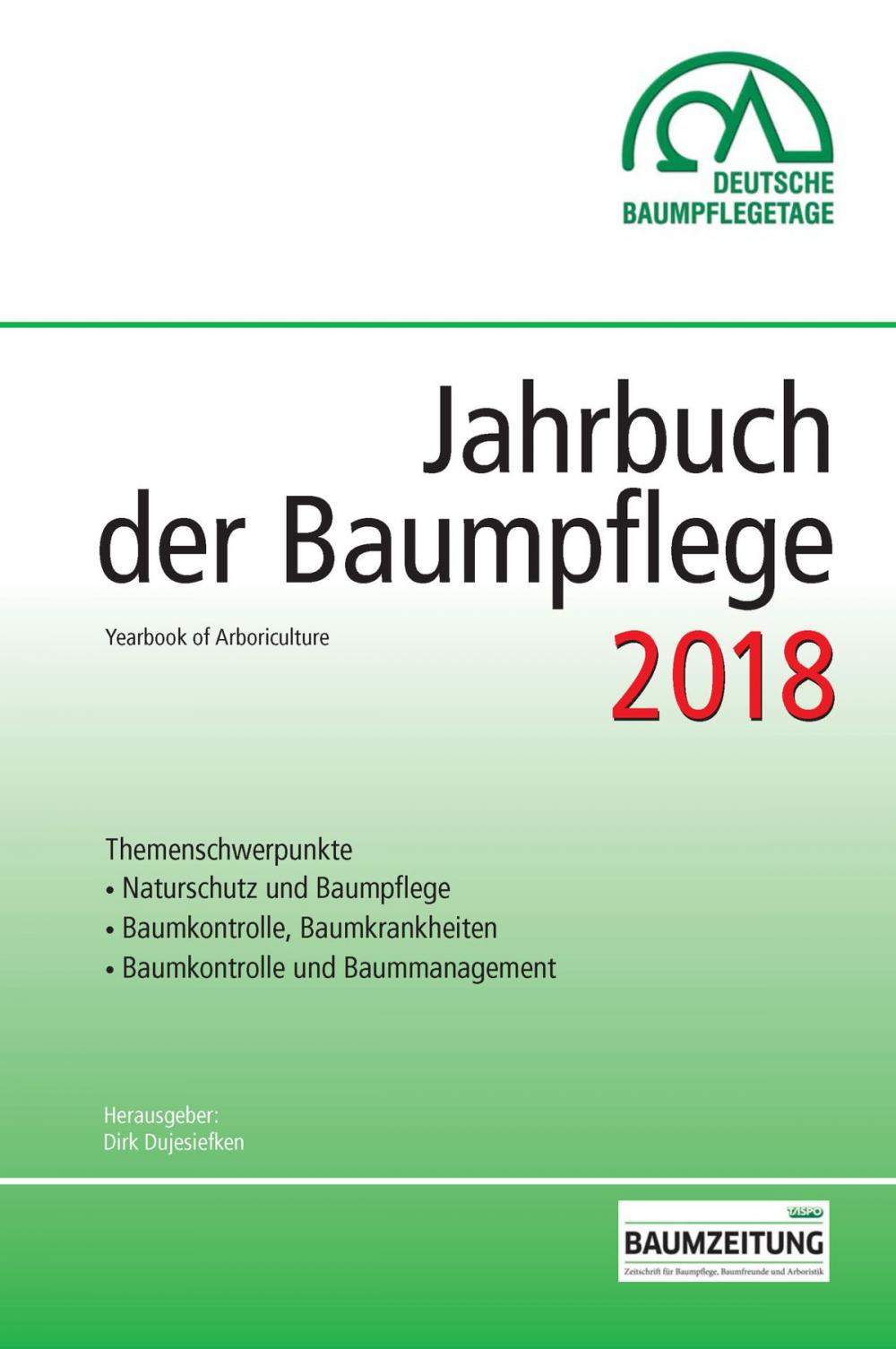 Big bigCover of Jahrbuch der Baumpflege 2018