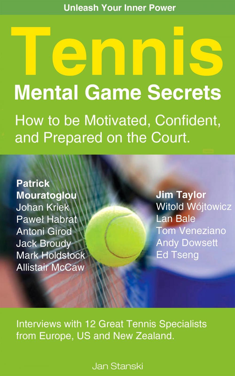 Big bigCover of Tennis Mental Game Secrets